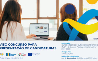 Madeira 2030 lança Aviso-Concurso para apresentação de candidaturas para Cursos Técnicos Superiores Profissionais (TeSP) – Entidades Públicas (ciclo formativo 2024-2026)