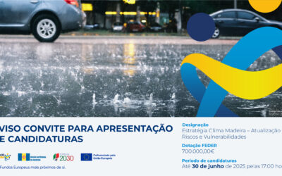 Madeira 2030 lança Aviso-Convite para Atualização da Estratégia Clima Madeira