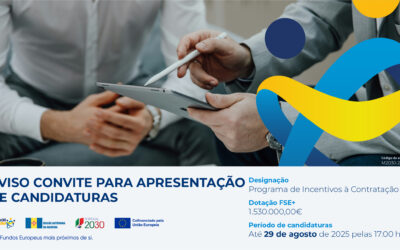 Madeira 2030 lança Aviso-Convite para apoio à implementação do Programa de Incentivos à Contratação (PIC)