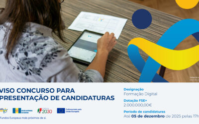 Madeira 2030 lança Aviso-Concurso “Formação Digital” para capacitação de jovens e adultos