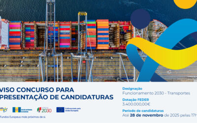 Madeira 2030 lança Aviso “Funcionamento 2030 – Transportes”