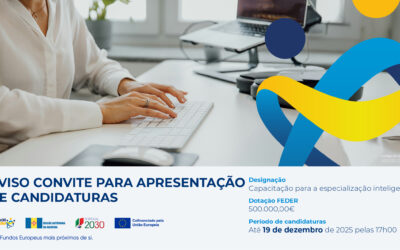 Madeira 2030 lança Aviso-Convite “Capacitação para a Especialização Inteligente”