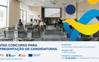Madeira 2030 disponibiliza 4 milhões de euros para apoiar Formações Modulares Certificadas
